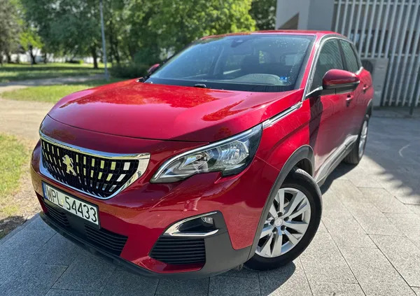 pelplin Peugeot 3008 cena 68000 przebieg: 98500, rok produkcji 2019 z Pelplin